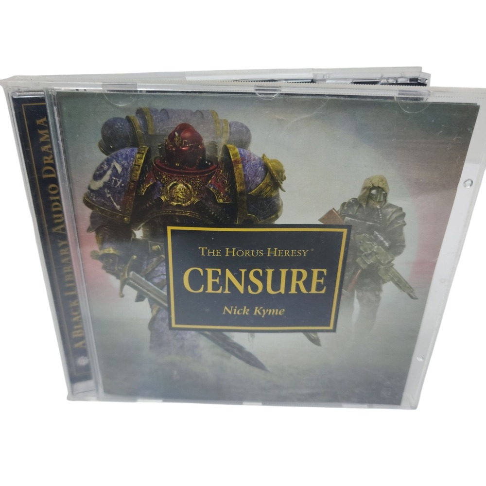 The Horus Heresy Censure Nick Kyme Black Library Audio Drama CD